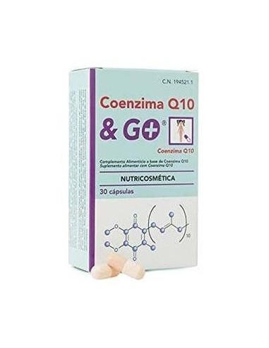Coenzima Q10 30Cap. de Pharma & Go
