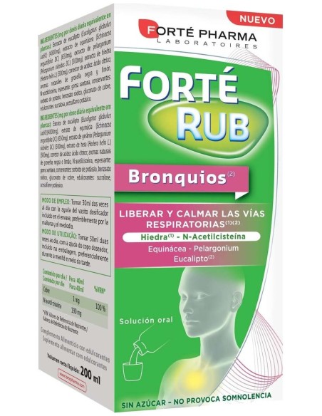 Forte Rub Bronquios Jarabe 200Ml.** de Forte Pharma