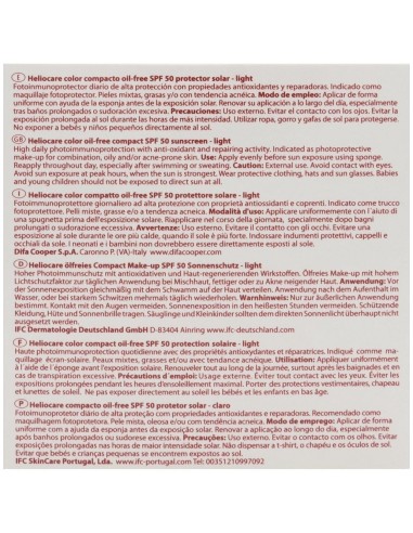 Heliocare Spf50 Compacto Color Light Mate 10Gr. de Heliocare