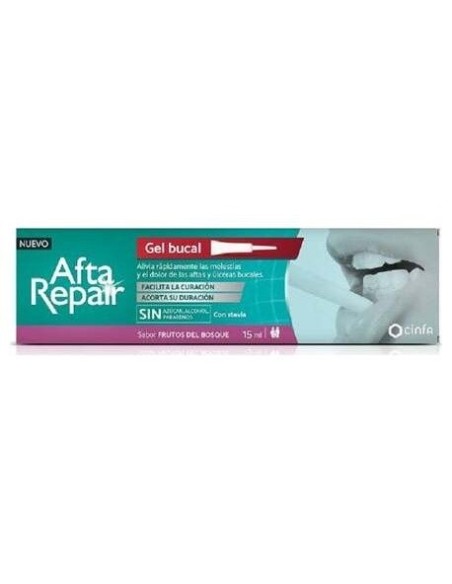 Afta Repair Gel Sabor Frutos Del Bosque 15Ml de Afta Repair