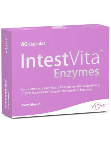 IntestVita Enzymes 60 cápsulas de Vitae