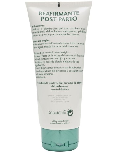 Carreras Trofolastin Reafirmante Post/Parto 200Ml de Carreras