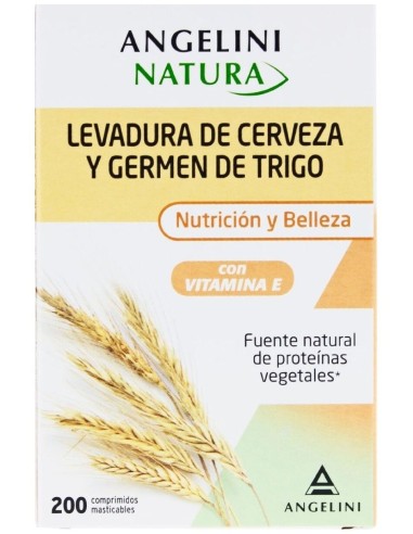 Leo Levadura Cerveza+Germen De Trigo 200Comp de Natura Essenziale