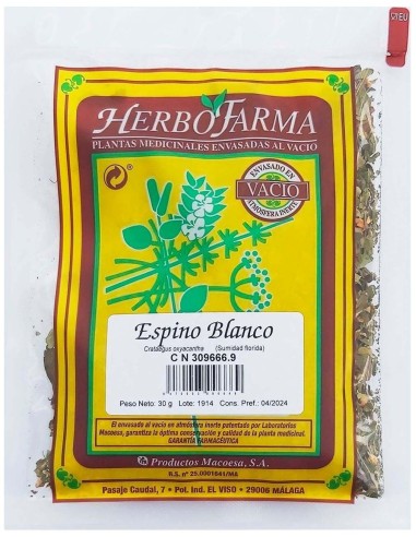 Macoesa Espino Blanco Herbofarma 30Gr de Macoesa