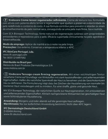 Endocare Tensage Crema Reafirmante Facial 50Ml. de Endocare