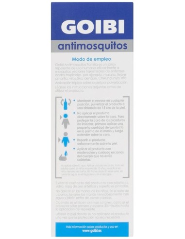 Goibi Antimosquitos Spray Familia 100Ml de Goibi