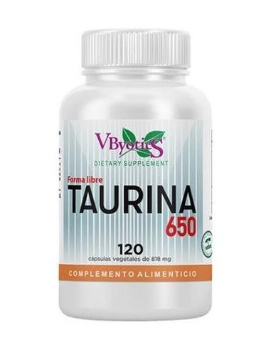 Taurina 650 120Vcaps. de Vbyotics