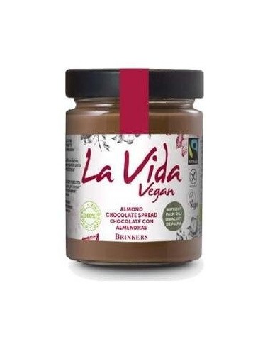 Crema De Chocolate Y Almendra  270Gr. Bio Vegan de La Vida Vegan