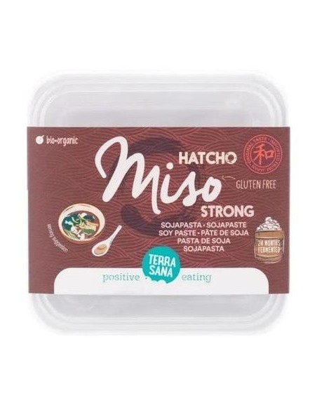 Hatcho Miso No Pasteurizado 300Gr. Vegan de Terrasana