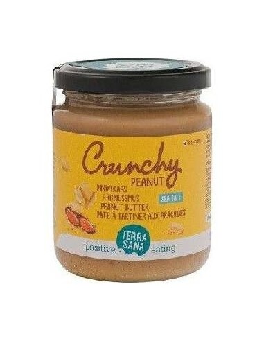 Crema de Cacahuete con Trozos de Cacahuete y Sal del Himalaya de Terrasana