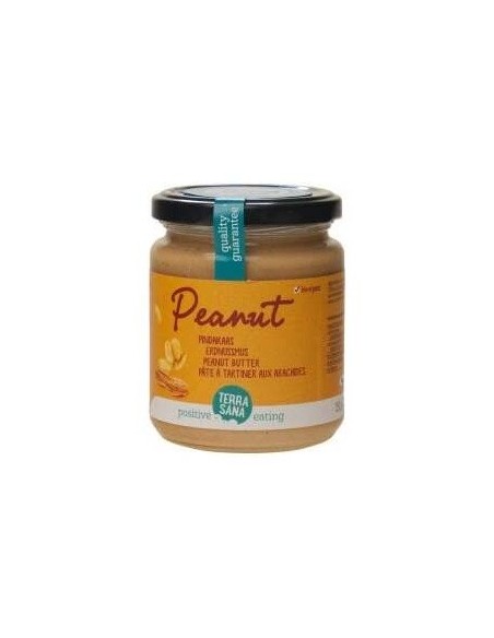 Crema De Cacahuete Sin Sal 250Gr. Eco Sg Vegan de Terrasana