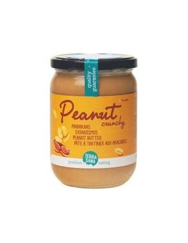 Crema De Cacahuete Crunchy Sin Sal 500Gr. Bio de Terrasana