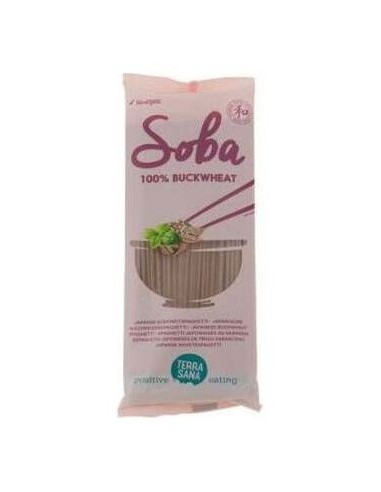 Soba 100% - Espaguetis Japoneses de Trigo Sarraceno Terrasana 200 g