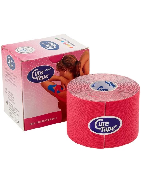 Cure Tape Rosa Vendaje Neuromuscular (5Cm X 5M) de Cure Tape