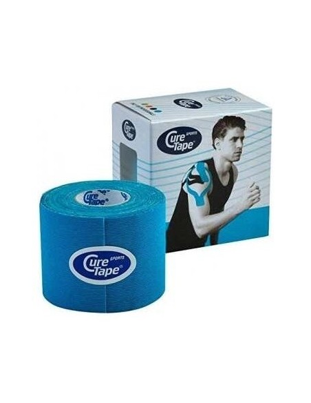 Cure Tape Sports Azul Vendaje Neuromusc (5Cm X 5M) de Cure Tape