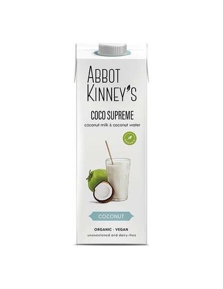 Bebida Vegetal Coco Supreme 1Lt 6Uds. Bio Vegan de Abbot Kinney´S