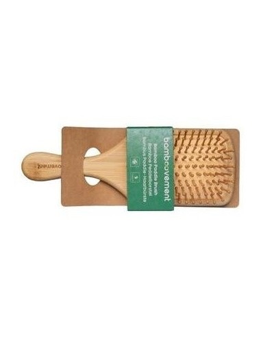 Cepillo Pelo De Bambu Paleta-Rectangular. de Bamboovement
