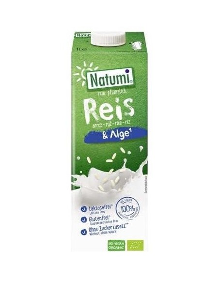 Bebida Vegetal De Arroz Con Algas 1Lt. Bio Sg de Natumi