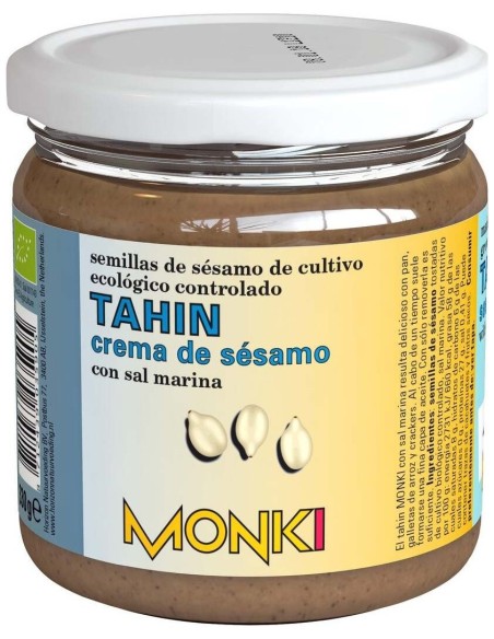 Tahin Tostado  330Gr. Bio C/Sal de Monki