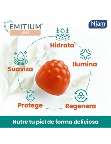 Emitium Piel 60 Gominolas de Niam