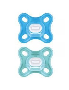 Chupete Comfort 0+ Azul Mam 2 Unidades para Bebés