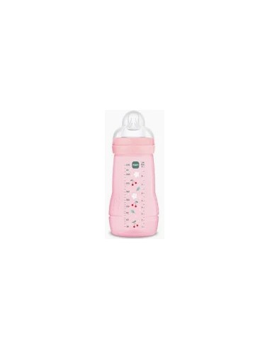 Biberón Mam Easy Active 270ml Rosa  Comodidad y Seguridad