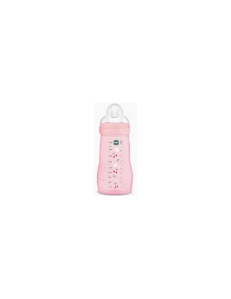 Biberón Mam Easy Active 270ml Rosa  Comodidad y Seguridad