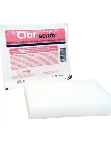 Esponja Antiséptica Clor Scrub Agb Altres Lab Vet eficaz