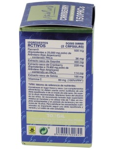 Pack 3X2 Cranberry Mega150 Pacs 40Cap. Estado Puro de Tongil..