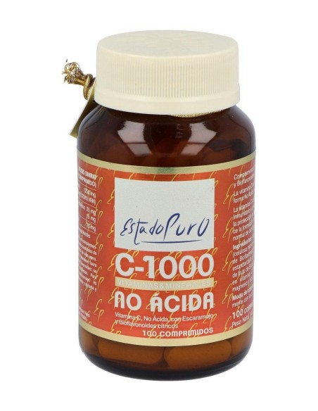 Pack 3X2 Vitamina C-1000 No Ácida 100 Comprimidos Estado Pur