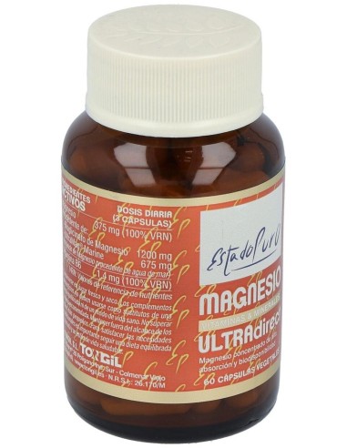 Pack 3X2 Magnesio Ultra Direct 60Cap. Estado Puro de Tongil..