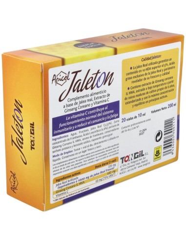 Pack 3X2 Apicol Jaleton J.Real Ginseng 20 Amp Tongil