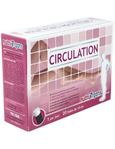 Pack 3X2 Nutriorgans Circulación 20 Ampollas Tongil Oferta
