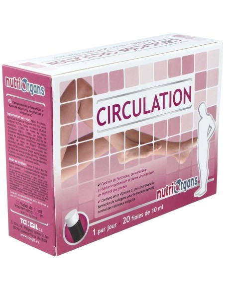 Pack 3X2 Nutriorgans Circulación 20 Ampollas Tongil Oferta