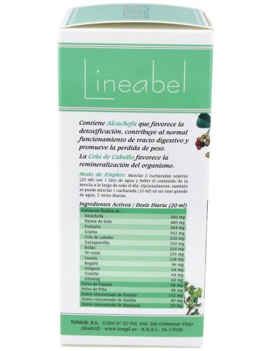 Pack 3X2 Aktidrenal 500ml Lineabel Tongil – Oferta Especial