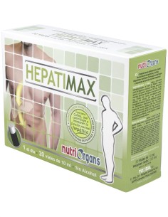 Pack 3X2 Nutriorgans Hepatimax 20Viales de Tongil..