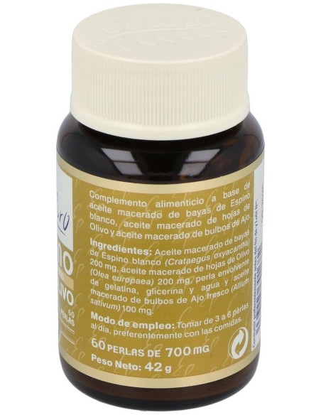 Espino, Ajo, Olivo Aceites Activos 60 Perlas de Tongil