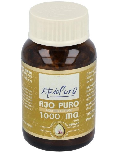 Pack 3x2 Ajo Puro Aceites Activos 100 Perlas Tongil