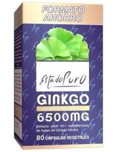 Pack 3X2 Ginkgo 6500Mg 80Cap. Estado Puro de Tongil