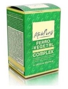 Pack 4X3 Ferro Vegetal Complex 30Cap. Estado Puro de Tongil