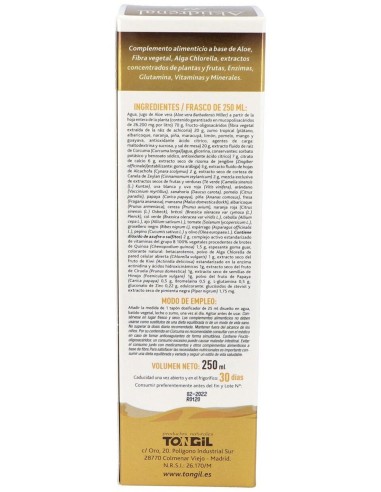 Pack 4X3 Aktidrenal Savia Dorada 250Ml. Lineabel de Tongil