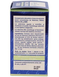 Pack 4X3 Valeriana Con Gaba 40Cap. Estado Puro de Tongil