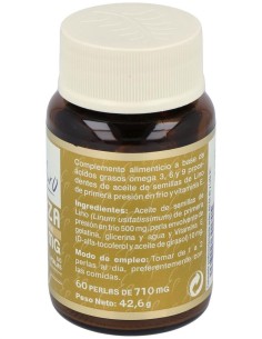 Pack 4X3 Linaza Aceites Activos 60Perlas de Tongil