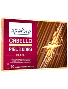 Pack 4X3 Cabello Piel Y Uñas Flash 10Viales de Tongil