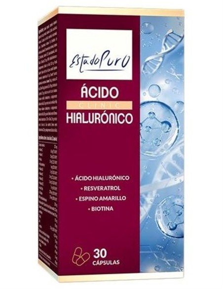Pack 4X3 Acido Hialuronico 30Cap Estado Puro de Tongil