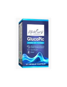 Glucopic fase en forma estado puro 40 cap de Tongil