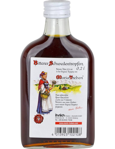 Hierbas Suecas Petaca 200 ml de Maria Treben