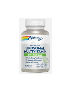 Pack 2 Liposomal Multivitamin Universal Solaray 60 cápsulas