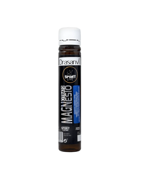 Caixa Frasco de Magnésio 25 Ml Sport Live de Drasanvi