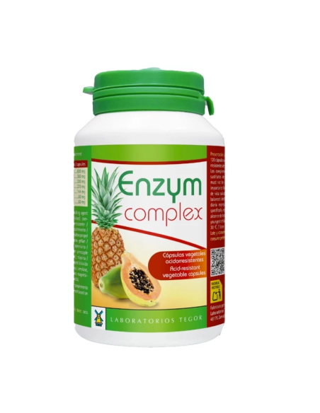 Enzym Complex 120 Capsulas de Tegor